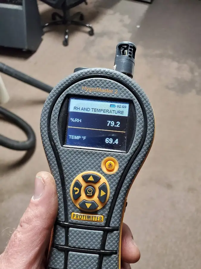 Moisture meter humidity assessment for Mold Remediation & Removal in Nicholasville